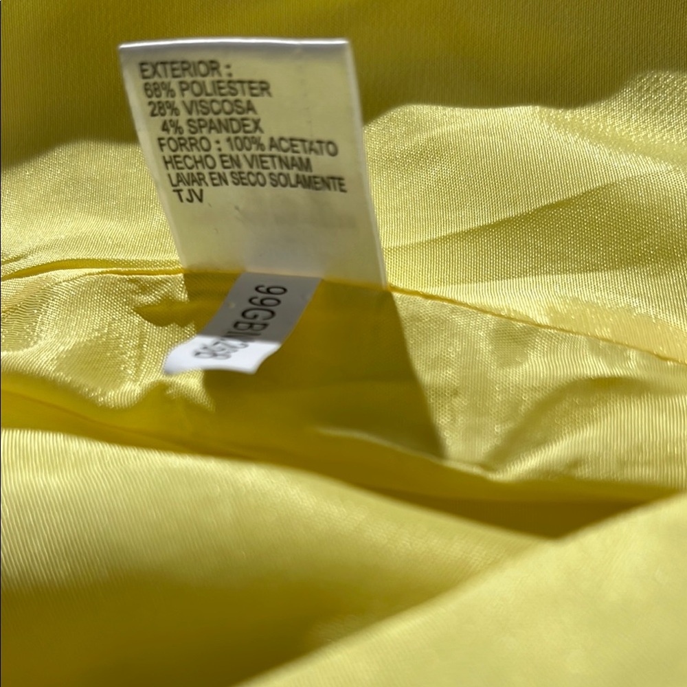 Gianni Bini Vibrant Yellow Blazer - Picture 7 of 8